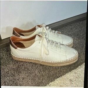 Dalsom leather espadrilles sneaker shoes size 9